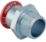 Geberit GE Mapress C-Stahl, Uebergang, d18mm x R3/4, verzinkt, 1 Stk.