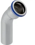 Geberit GE Mapress, Edelstahl, Bogen mit Einschubende, 45 Gr., d108mm, 1 Stk.