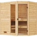 weka Massivholz-Sauna VALIDA Gr. 1 Sparset 5,4 kW K inkl. integrierter Steuerung x B