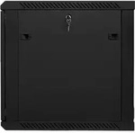 Lanberg WF01-6612-10B, Wandmontiertes Regal, 12U, 60 kg, Sperrschloss,