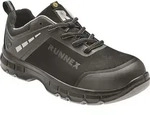 Runnex RUNNEX Sicherheitshalbschuh FlexStar 5370 S3 ESD Gr. 36 schwarz/grau - Schwarz