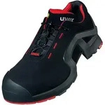 uvex 1 support Halbschuhe S3 schwarz, rot Weite 10 Gr. 42 - Schwarz - 42
