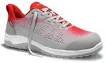 Sicherheitshalbschuh LUAN grey-red Low ESD S1PS, Gr. 35 - Grau/Rot - 35