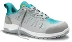 Sicherheitshalbschuh LUANA grey-turquoise Low ESD S1, Gr. 35 - Grau/T&uuml;rkis - 35