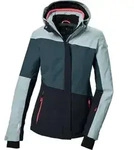 killtec Damen Skijacke/Funktionsjacke mit abzippbarer Kapuze und Schneefang KSW -
