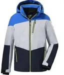 killtec Skijacke KSW 161 BYS SKI JCKT 00838-neon blue / dunkelnavy (wei&szlig; mel.) 152