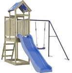 vidaXL Spielturm Impr&auml;gniertes Kiefernholz - Braun