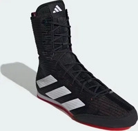 adidas IH2730, adidas Box Hog 4 Core Black Cloud White Pure Ruby - EU 46 Schwarz
