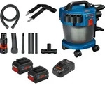 Bosch Akku-Staubsauger GAS 18V-10 L / 2x 5,5 Ah ProCORE18V Akku + Ladeger&auml;t inkl.