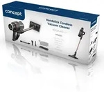 Concept VP6025, 2-in-1-Stabstaubsauger, Beutellos, Schwarz, Bronze,...