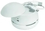 WEDO Tischstaubsauger W2D2 wiederaufladbar USB wei&szlig; - Wei&szlig;