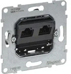Legrand SEANO Datendose 2xRJ45, Einsatz, Kat. 6, UTP, ungeschirmt, 765060