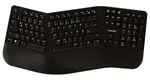 SilverCrest Funk Tastatur SPC KE500 A1 ergonomisch kabellos USB Dongle - Schwarz