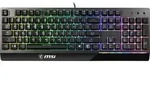 MSI Vigor GK30 Tastatur Gaming USB QWERTY US International Schwarz - Schwarz