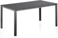 KETTLER Cubic Dining-Tisch 160 x 95 cm, anthrazit/ anthrazit, Aluminium/Kettalux