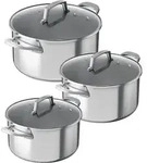 Ninja C63000DE, Silber, Aluminium, Edelstahl, Keramik, Elektro, Gas, Induktion,