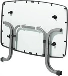 SIEGER 253/A KT, SIEGER Gartentisch - Grau - 150 x 90 cm - Mecalit - Metallgestell -