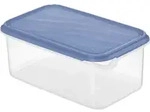 K&uuml;hlschrankdose eckig 2 l RONDO, Farbe:Horizon Blue - Blau/Transparent