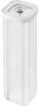 ZWILLING 1025125, Container, Quadratisch, 1,7 l, Transparent, Wei&szlig;, Kunststoff,