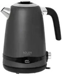 Adler AD 1295 Stahlkessel 1,7 l Satingrau - Grau