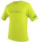 O ́neill Wetsuits Basic Skins Rash Tee Kurzarm-rashguard Gr&uuml;n M Herren,Damen Gr&uuml;n
