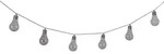 10er Solarlichterkette "GL&Uuml;HBIRNE" L: 300cm - 300 cm lang, im Retro Style, aus