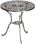 Merxx Gartentisch Lugano graphit &Oslash; 70 cm - Aluminiumguss