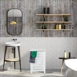 Relaxdays W&auml;schetruhe mit Deckel, 86 Liter, entnehmbarer W&auml;schesack, Kiefernholz,