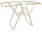5five Simply Smart Klappbarer W&auml;schest&auml;nder Bara Holzoptik, Kunststoff, Stahl,