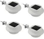 4x Solar Dachrinnenleuchte Dachrinnenlampe Dachrinnen Lampe Licht Regenrinne