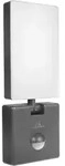 Maclean grau 10W IP65 800lm 4000K LED Lampe mit Bewegungsmelder MCE516