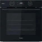 Whirlpool OMSK58RU1SB, Medium, Elektrischer Ofen, 71 l, 71 l, L&uuml;fterunterst&uuml;tzt,