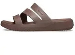 Crocs Getaway Strappy Damen Komfort-Pantoletten Braun (Truffle), 209587-0LF - Braun -