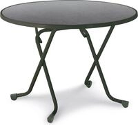 Dublin &ndash; Klapptisch rund 100 cm