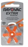 Rayovac H&ouml;rger&auml;tebatterie H13MF Nr. 13 PR48 Extra Advanced, 310mAh 6 St&uuml;ck im