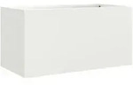 vidaXL Pflanzk&uuml;bel Wei&szlig; 62x30x29 cm Stahl - Wei&szlig;