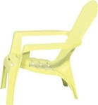 Deckchair Dolomiti lime green Vollkunststoff - Gr&uuml;n