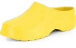 Ladeheid Damen und Herren leichte Eva Clogs Gartenclogs Gartenschuhe KL037(Gelb, 36)