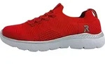 Rieker Sportliche Slipper Damen 31393837363534 Rot 36 EU - Rot - 36