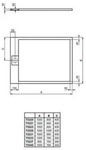 IDEAL STANDARD T5233FR Brausewanne Ultra Flat S i.life - Wei&szlig;