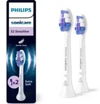 Philips Sensitive HX6052/87 Doppelpack B&uuml;rstenk&ouml;pfe - Wei&szlig;