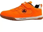 Jako J-SH Winger EV Sportschuhe Kinder Hallenfu&szlig;ballschuhe Orange - Orange - 33