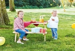 Pinolino Kindertr&auml;ume - Kindersitzgarnitur Nicki f&uuml;r 4, Natur - Braun