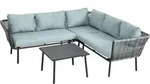 Outsunny 4 tlg. Rattan Gartenm&ouml;bel-Set, Sitzgarnitur mit Kissen, Sitzgruppe mit 2