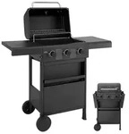 Gasgrill COMPACT 3+0, 3 Hauptbrenner, 7 KW, Grillfl&auml;che 49,2x33 cm, 113x100x48 cm