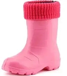 Ladeheid Kinder M&auml;dchen Jungen federleichte Eva Thermo Gummistiefel gef&uuml;ttert