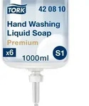 Tork 420810 Fl&uuml;ssige antibakterielle Handseife Premium S1 6x1 Liter
