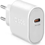 SBS PD Reiselader 30W USB-C wei&szlig; - Wei&szlig;