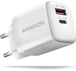 Axagon ACU-PQ30W Ladeger&auml;t QC3.0.4.0/AFC/FCP/PPS/Apple+ PD USB-C 30W - wei&szlig; - USB