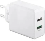 Dual-USB Schnellladeger&auml;t QC3.0 28W (wei&szlig;) - Wei&szlig;